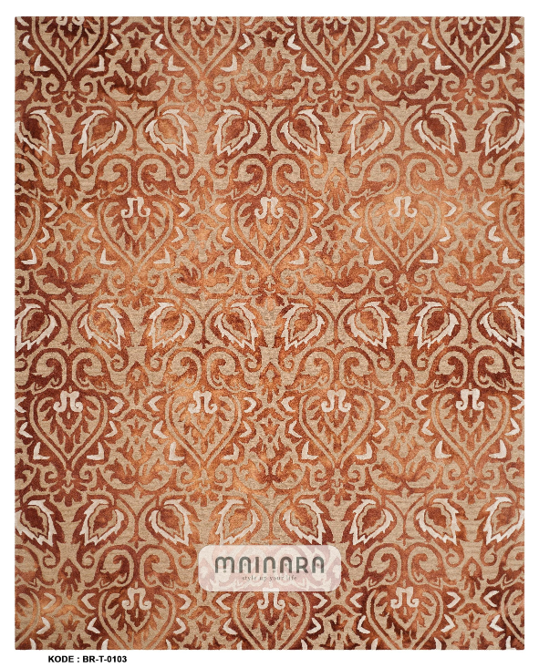 Karpet Tradisional (BR-T-0103) - Brown