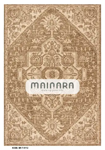 Karpet Tradisional (BR-T-0112) - Brown