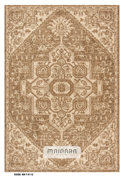 Karpet Tradisional (BR-T-0112) - Brown