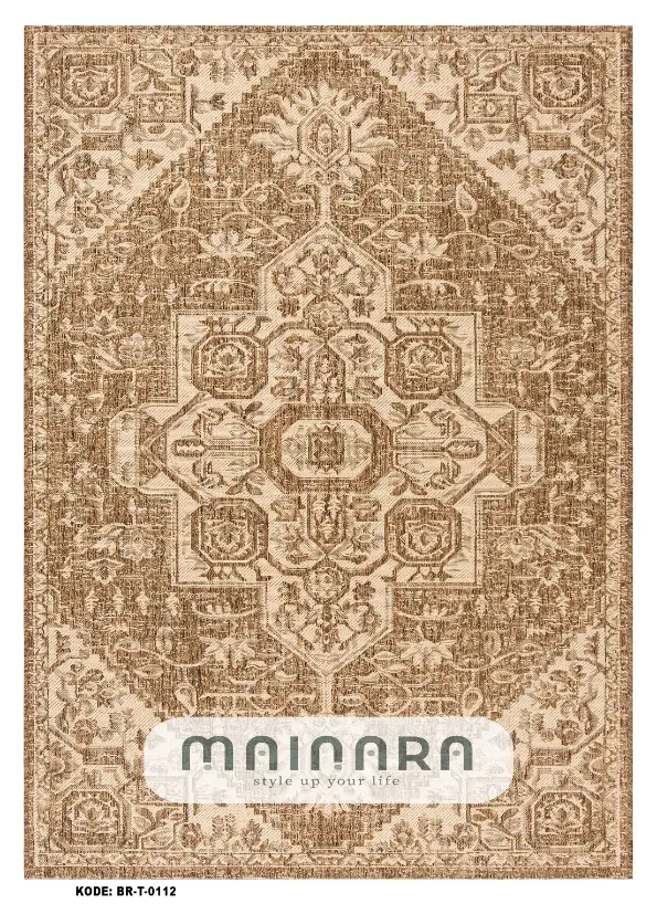 Karpet Tradisional (BR-T-0112) - Brown