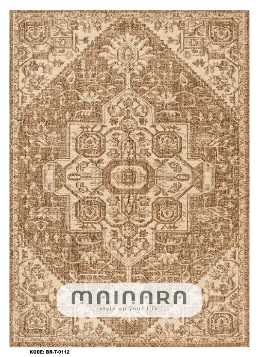 Karpet Tradisional (BR-T-0112) - Brown