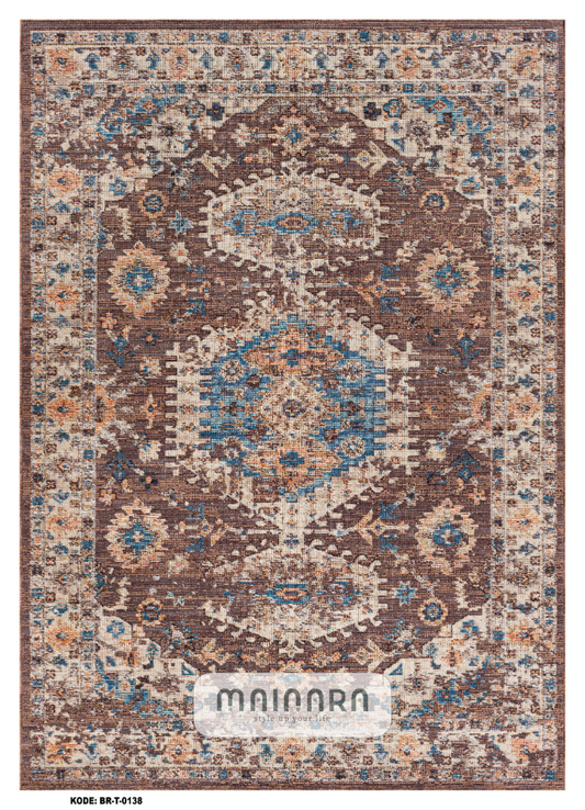 Karpet Tradisional (BR-T-0138) - Brown