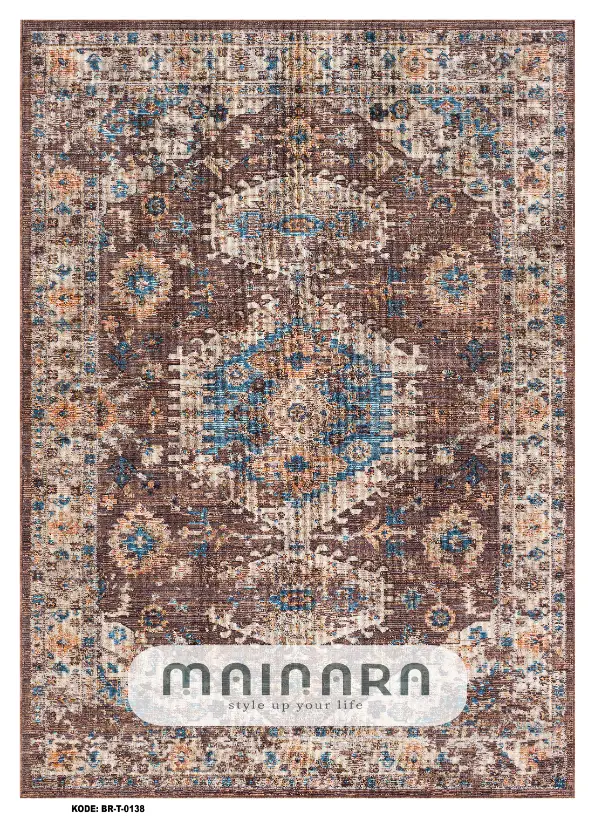 Karpet Tradisional (BR-T-0138) - Brown