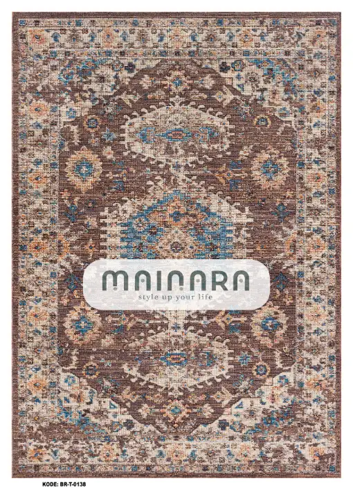 Karpet Tradisional (BR-T-0138) - Brown