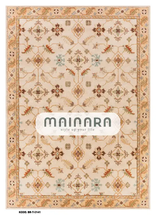 Karpet Tradisional (BR-T-0141) - Cream
