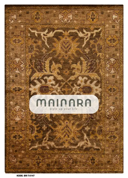 Karpet Tradisional (BR-T-0147) - Brown