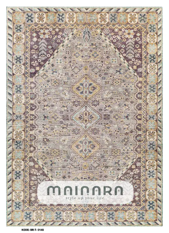 Karpet Tradisional (BR-T-0148) - Brown