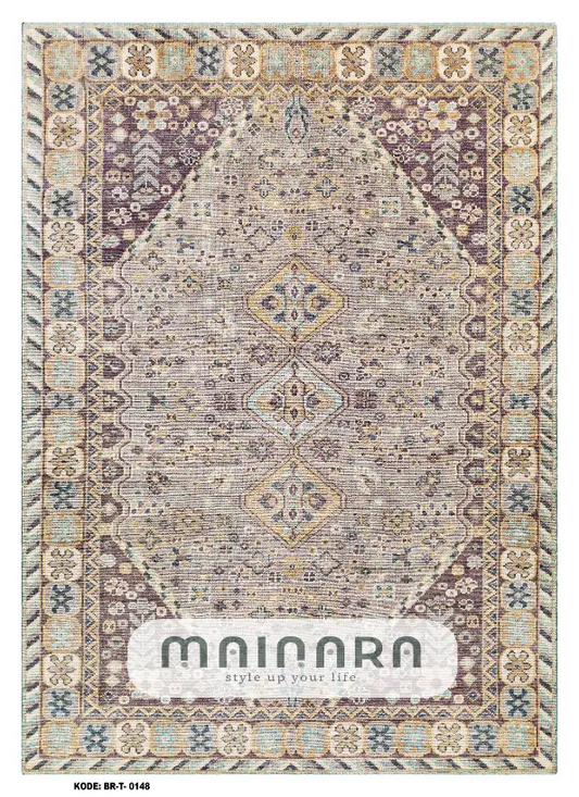 Karpet Tradisional (BR-T-0148) - Brown