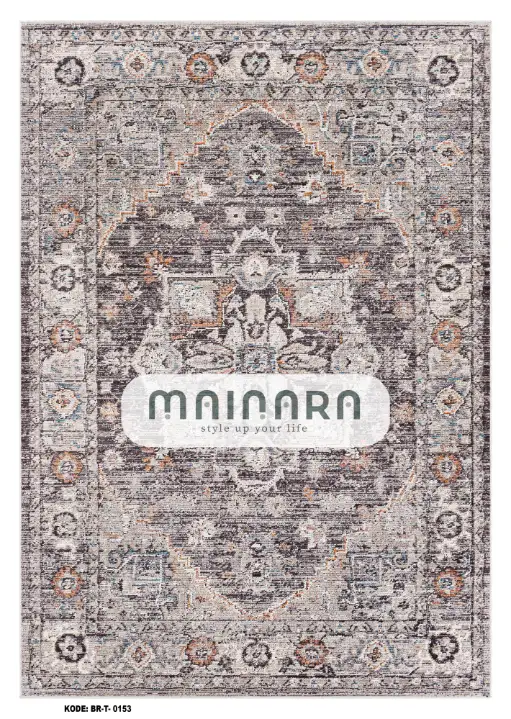 Karpet Tradisional (BR-T-0153) - Brown