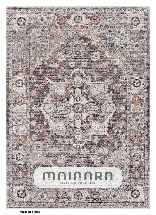 Karpet Tradisional (BR-T-0153) - Brown
