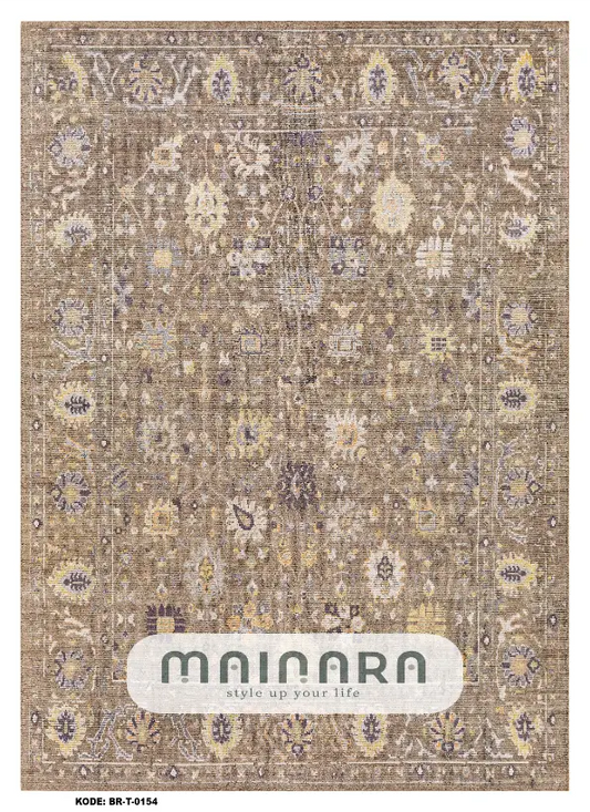 Karpet Tradisional (BR-T-0154) - Brown