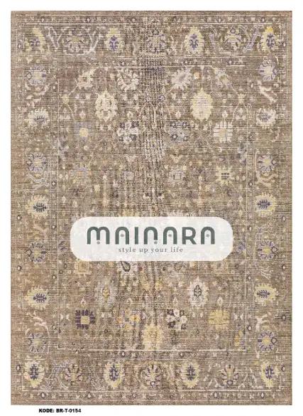 Karpet Tradisional (BR-T-0154) - Brown