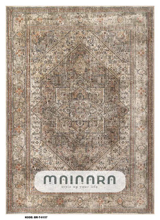 Karpet Tradisional (BR-T-0157) - Brown