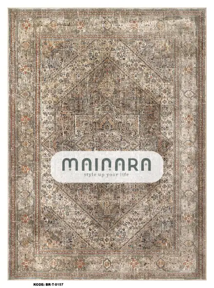 Karpet Tradisional (BR-T-0157) - Brown