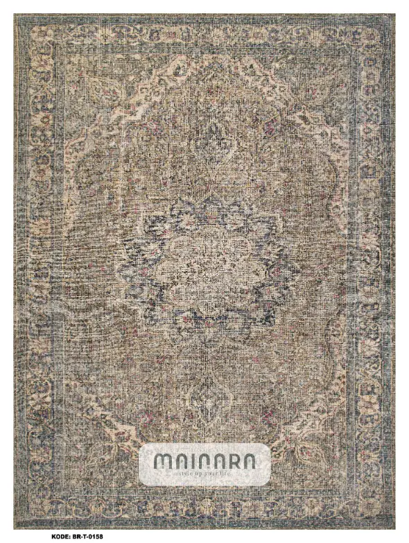 Karpet Tradisional (BR-T-0158) - Brown