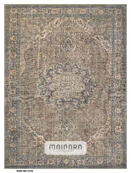 Karpet Tradisional (BR-T-0158) - Brown