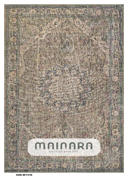 Karpet Tradisional (BR-T-0158) - Brown