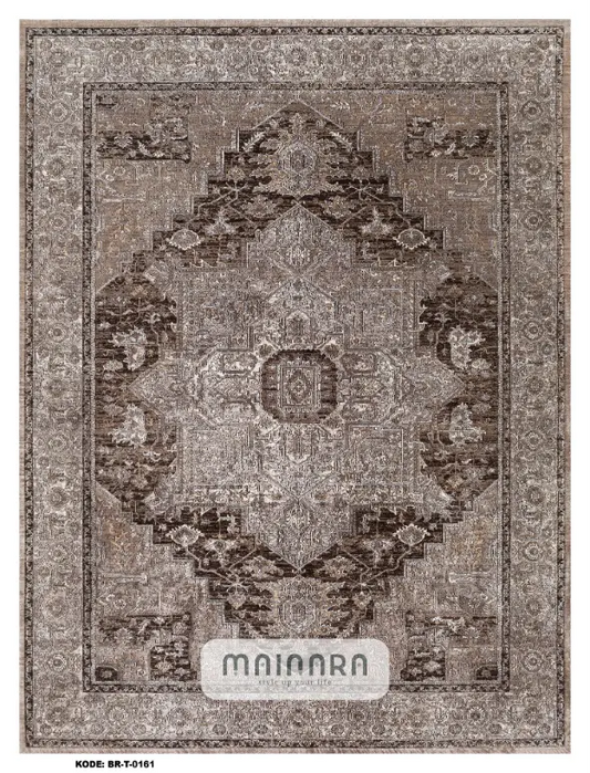 Karpet Tradisional (BR-T-0161) - Brown