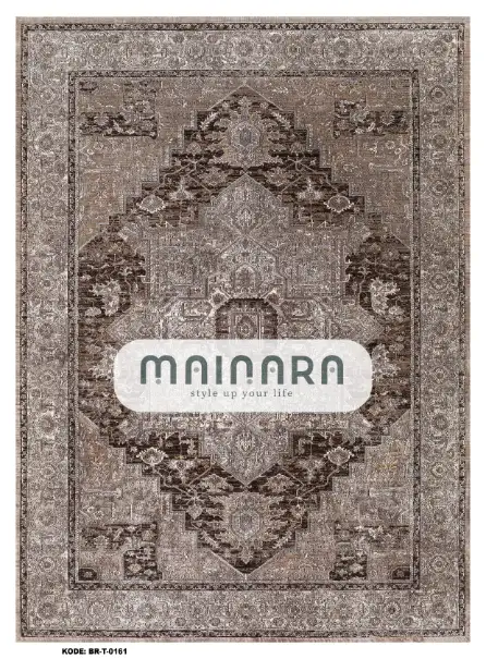 Karpet Tradisional (BR-T-0161) - Brown