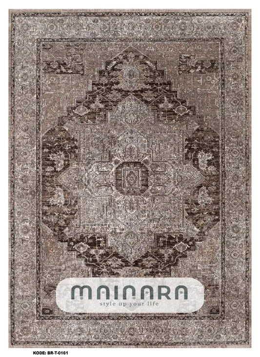 Karpet Tradisional (BR-T-0161) - Brown