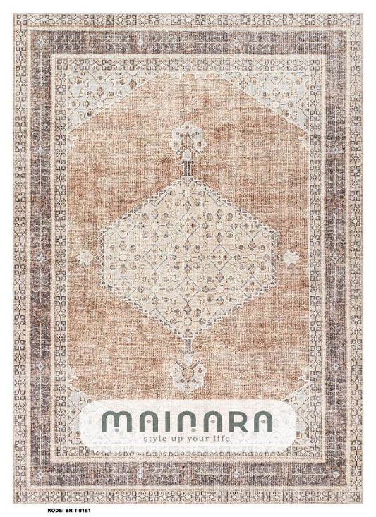 Karpet Tradisional (BR-T-0181) - Brown