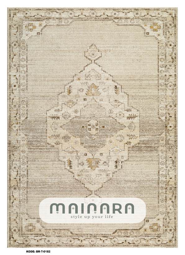 Karpet Tradisional (BR-T-0182) - Brown