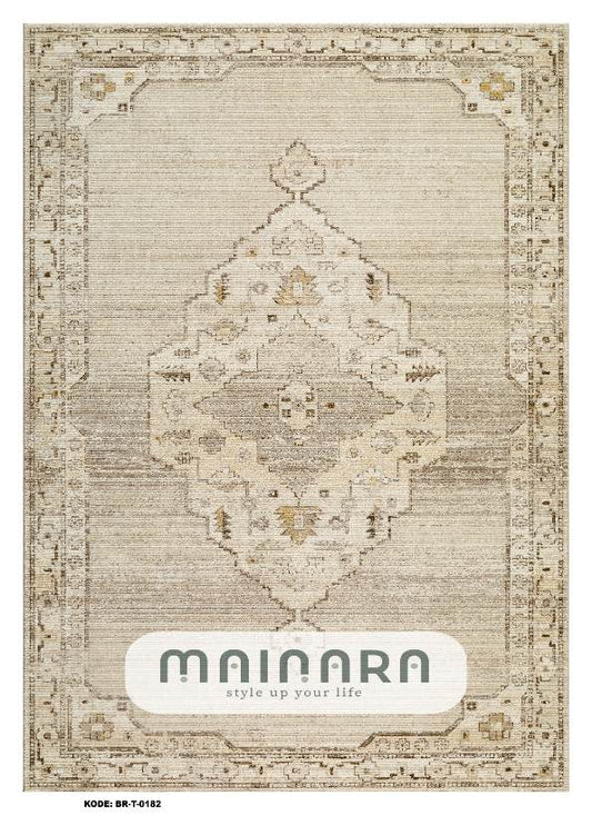 Karpet Tradisional (BR-T-0182) - Brown