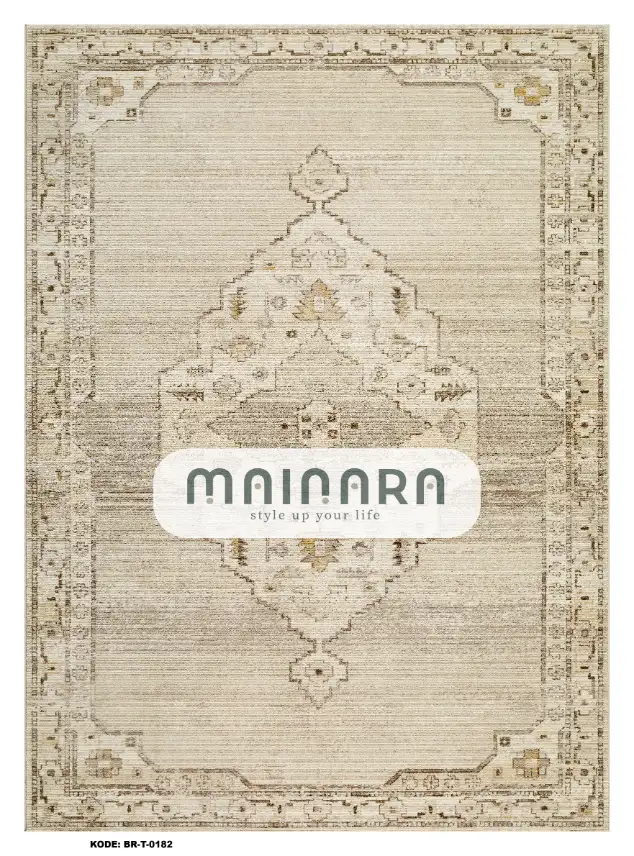 Karpet Tradisional (BR-T-0182) - Brown