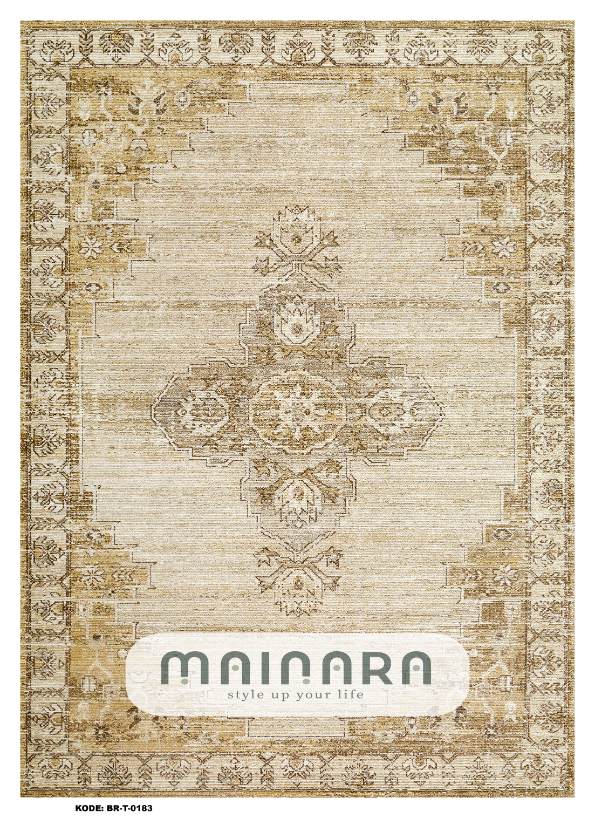 Karpet Tradisional (BR-T-0183) - Brown