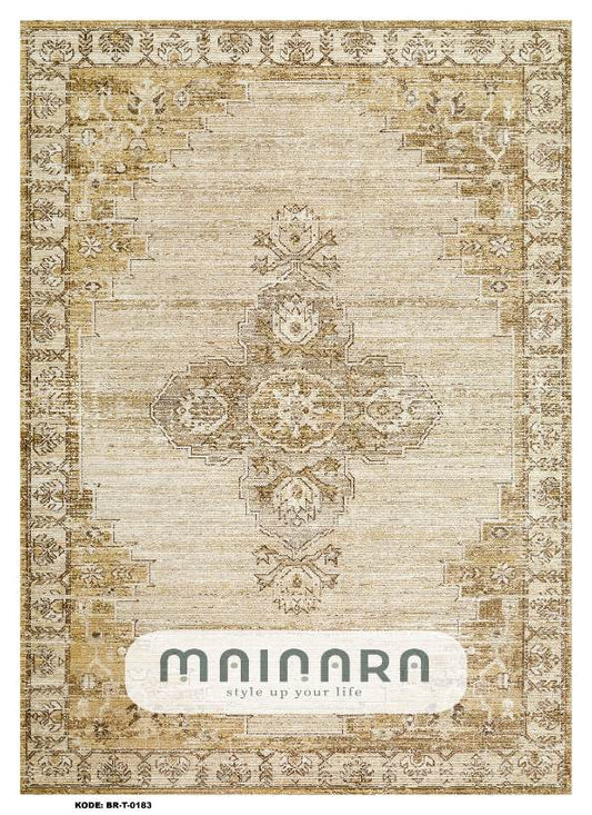 Karpet Tradisional (BR-T-0183) - Brown