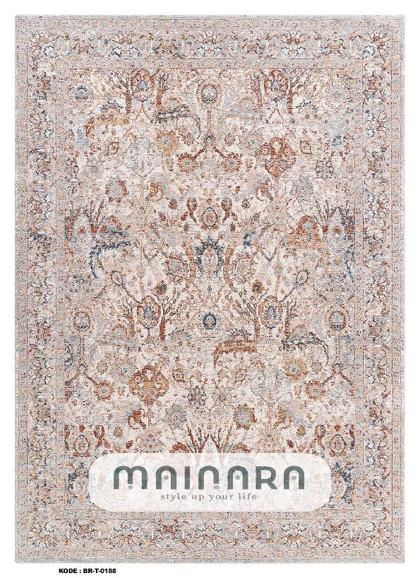 Karpet Tradisional (BR-T-0184) - Cream