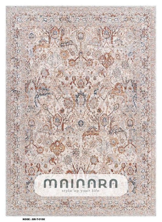 Karpet Tradisional (BR-T-0184) - Cream