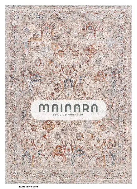 Karpet Tradisional (BR-T-0184) - Cream