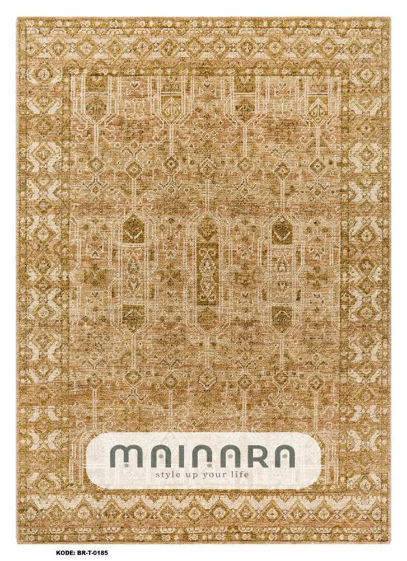 Karpet Tradisional (BR-T-0185) - Cream