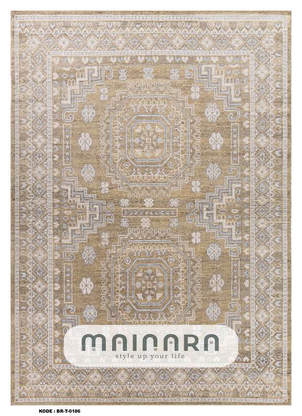 Karpet Tradisional (BR-T-0186) - Cream