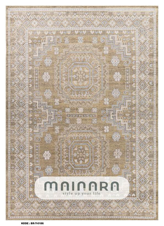 Karpet Tradisional (BR-T-0186) - Cream
