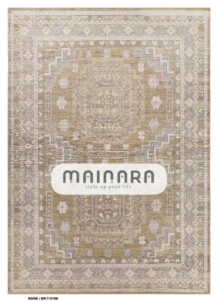 Karpet Tradisional (BR-T-0186) - Cream