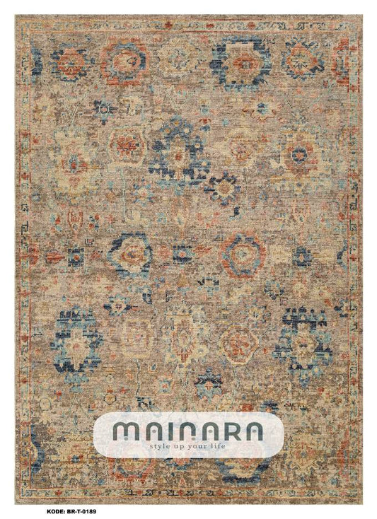 Karpet Tradisional (BR-T-0189) - Brown