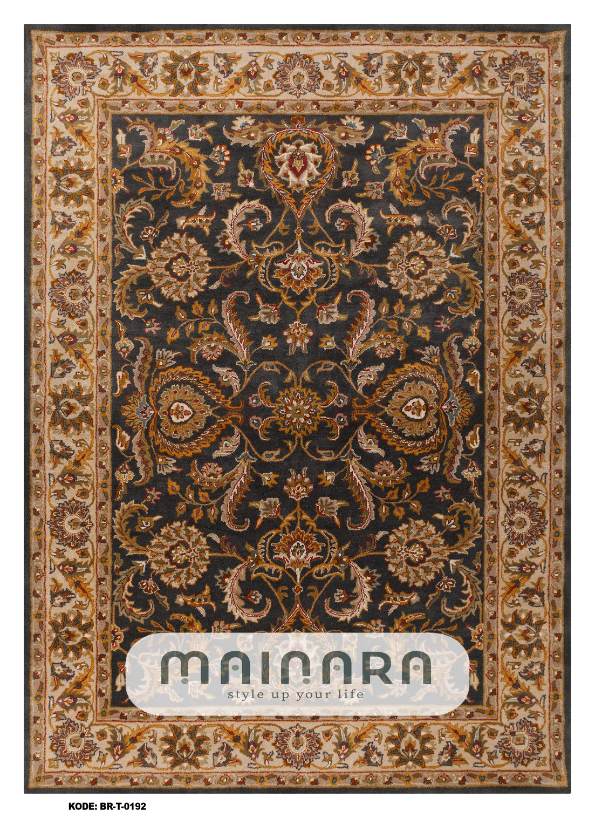 Karpet Tradisional (BR-T-0192) - Brown