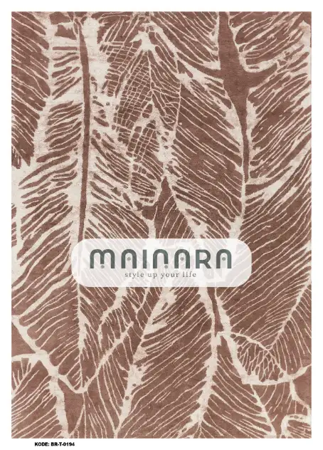 Karpet Tradisional (BR-T-0194) - Brown