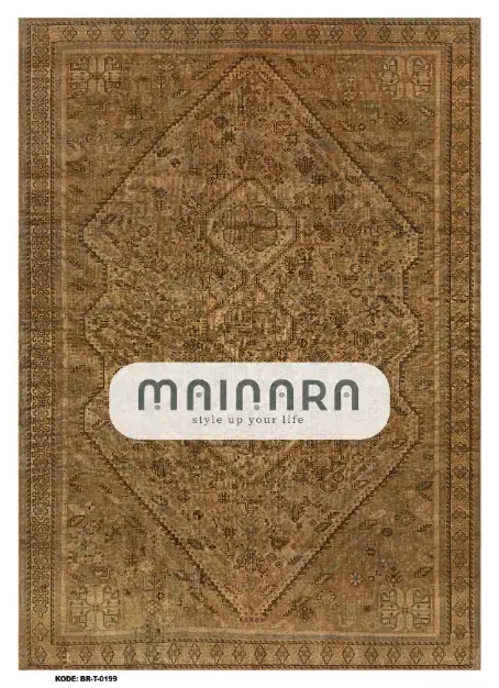 Karpet Tradisional (BR-T-0199) - Brown