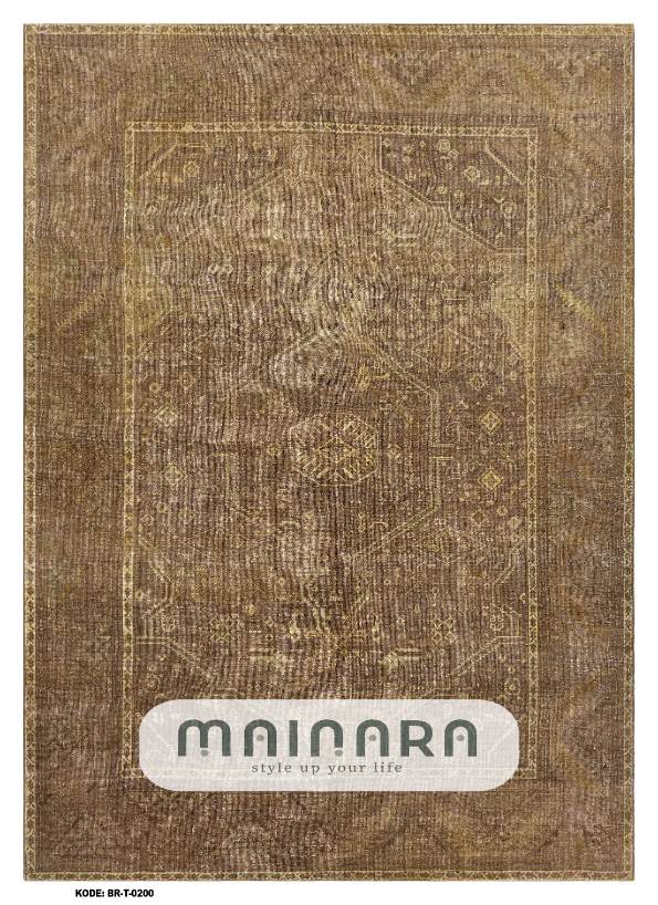 Karpet Tradisional (BR-T-0200) - Brown