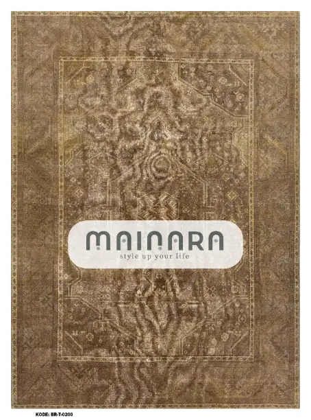 Karpet Tradisional (BR-T-0200) - Brown