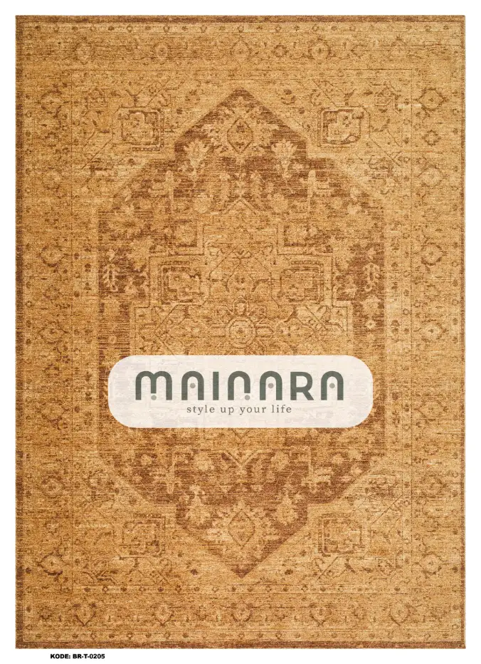 Karpet Tradisional (BR-T-0205) - Brown