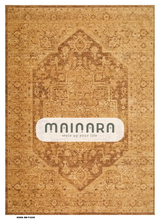 Karpet Tradisional (BR-T-0205) - Brown