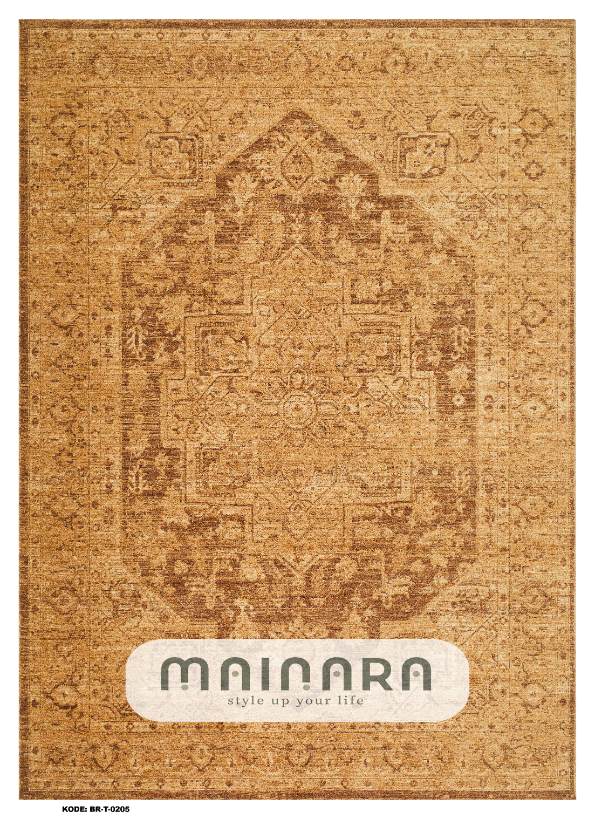 Karpet Tradisional (BR-T-0205) - Brown