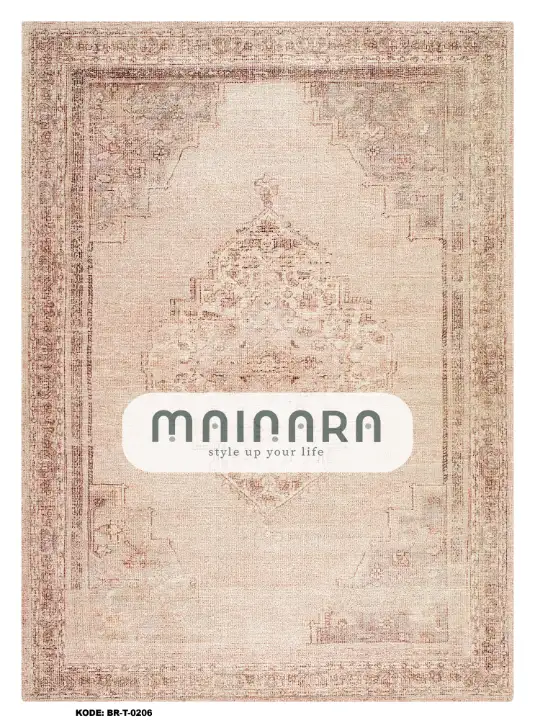 Karpet Tradisional (BR-T-0206) - Brown
