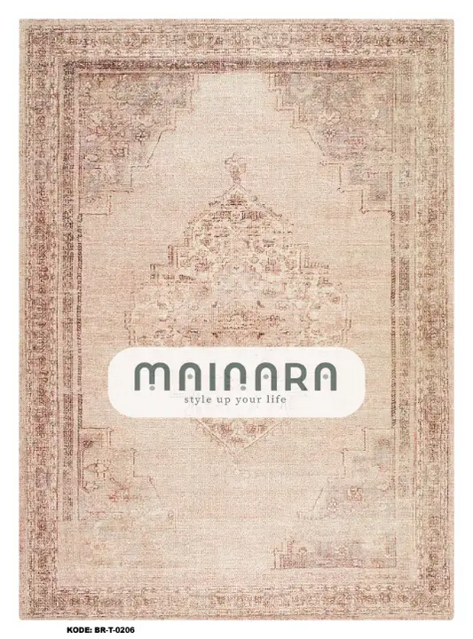 Karpet Tradisional (BR-T-0206) - Brown