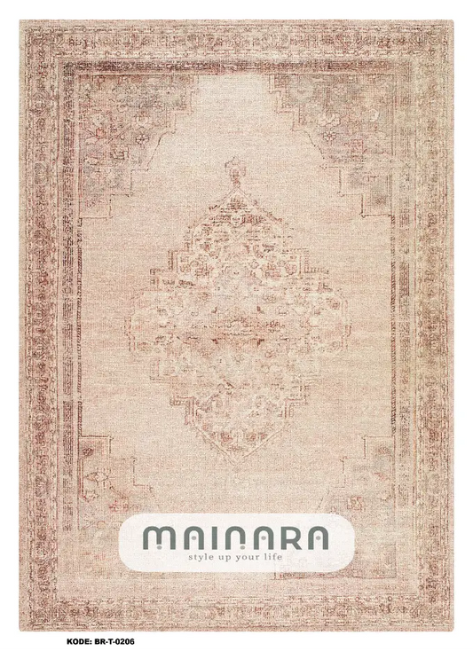 Karpet Tradisional (BR-T-0206) - Brown