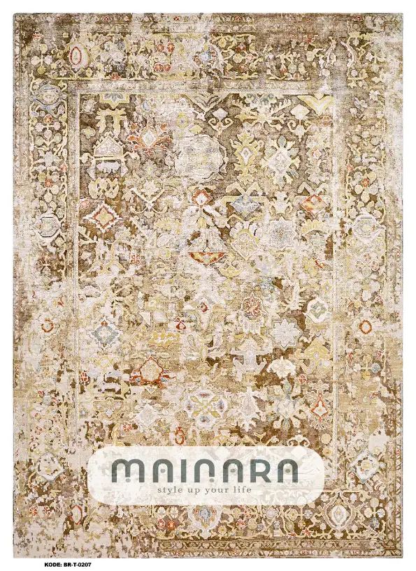 Karpet Tradisional (BR-T-0207) - Brown